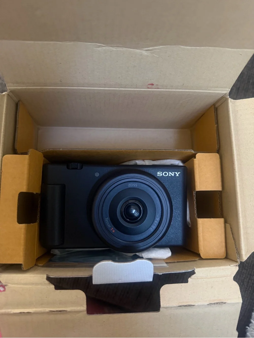 Sony Black Digital Camera with ZEISS Lens